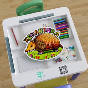 X for Xenarthra Sticker