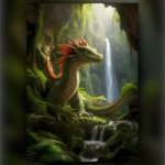 free poster,printable wall art,digital art,digital painting,free download,dragon