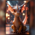 free poster,printable wall art,digital art,digital painting,free download,dragon