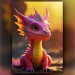 free poster,printable wall art,digital art,digital painting,free download,dragon