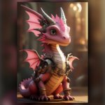 free poster,printable wall art,digital art,digital painting,free download,dragon